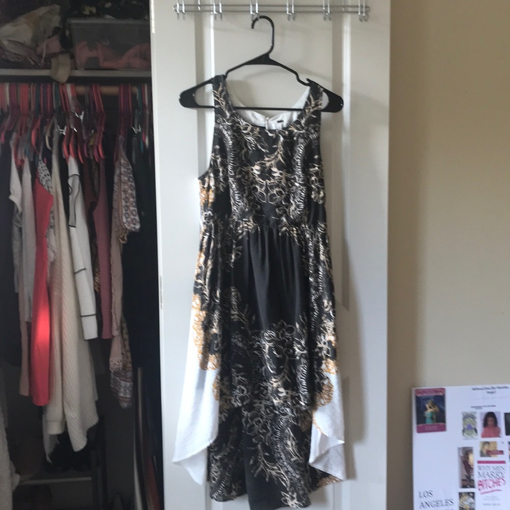 Free People high-low floral dress